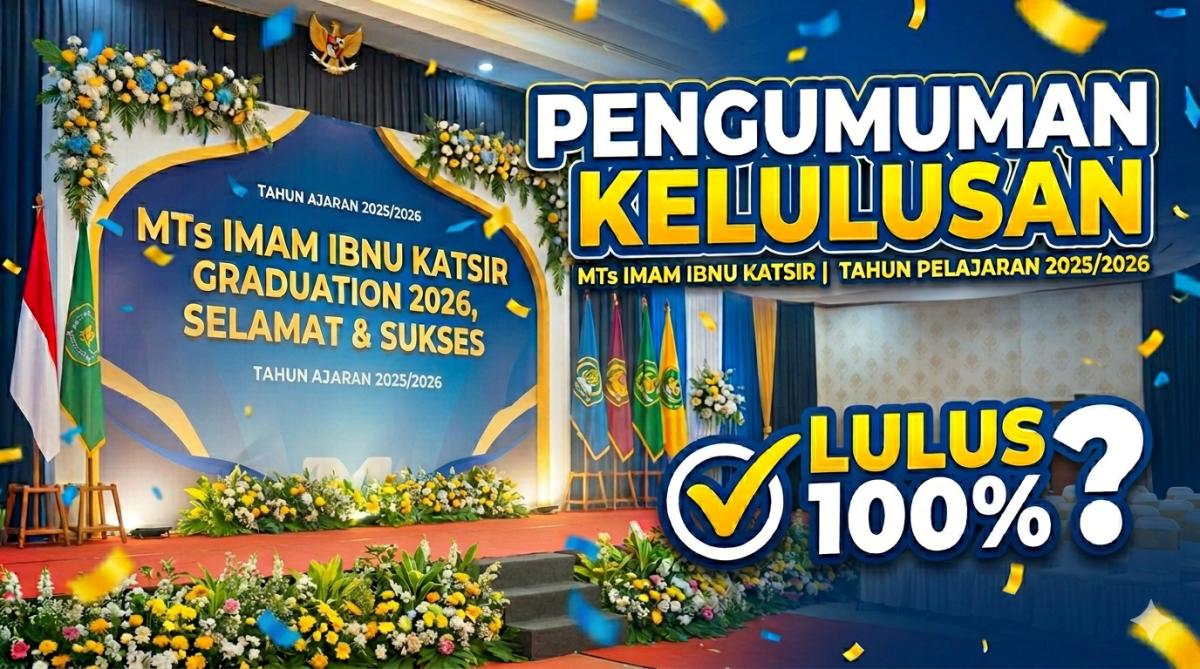 Pengumuman Kelulusan MTs TP. 2025/2026