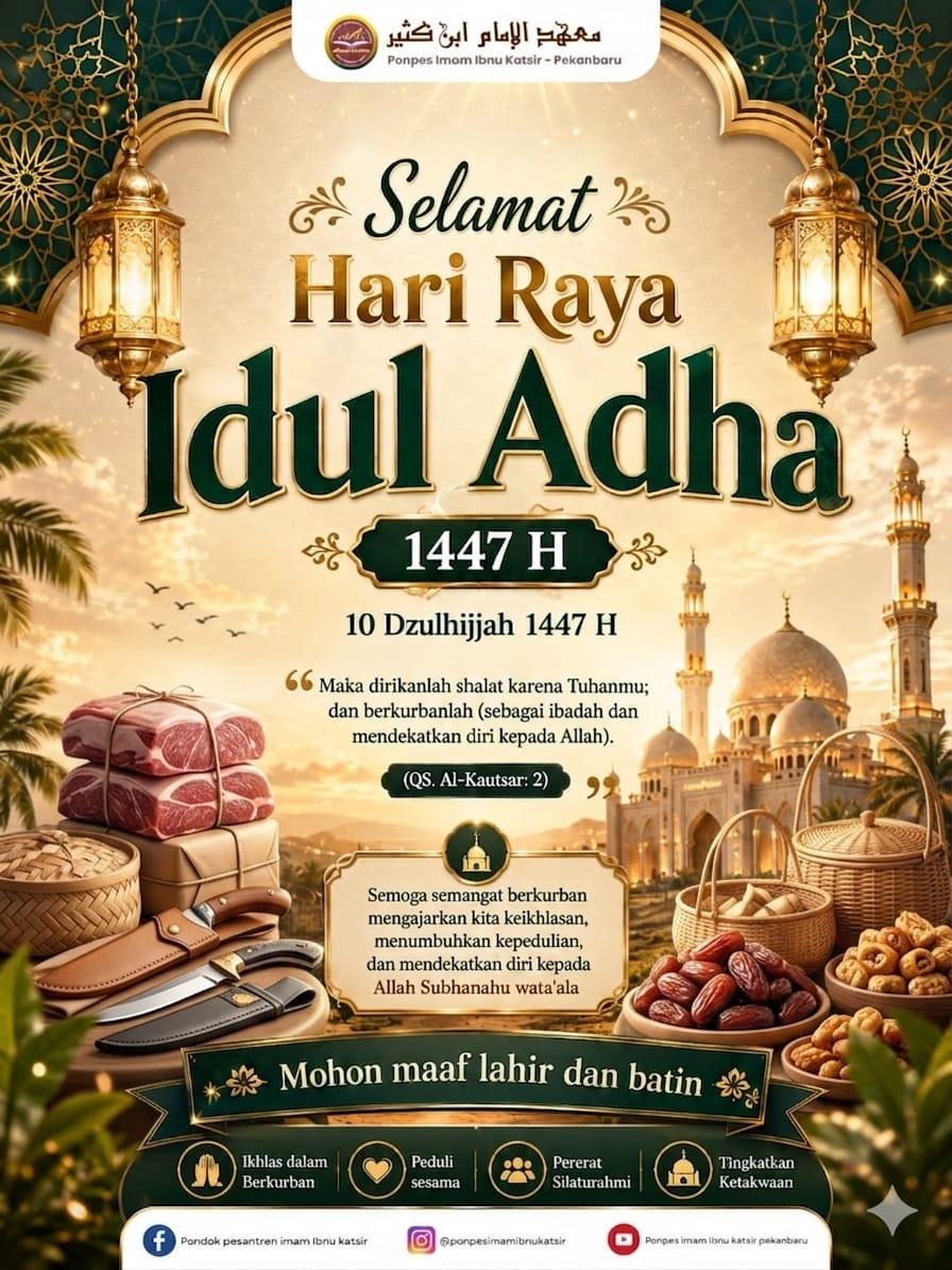 Selamat Hari Raya Idul Adha 1447 H