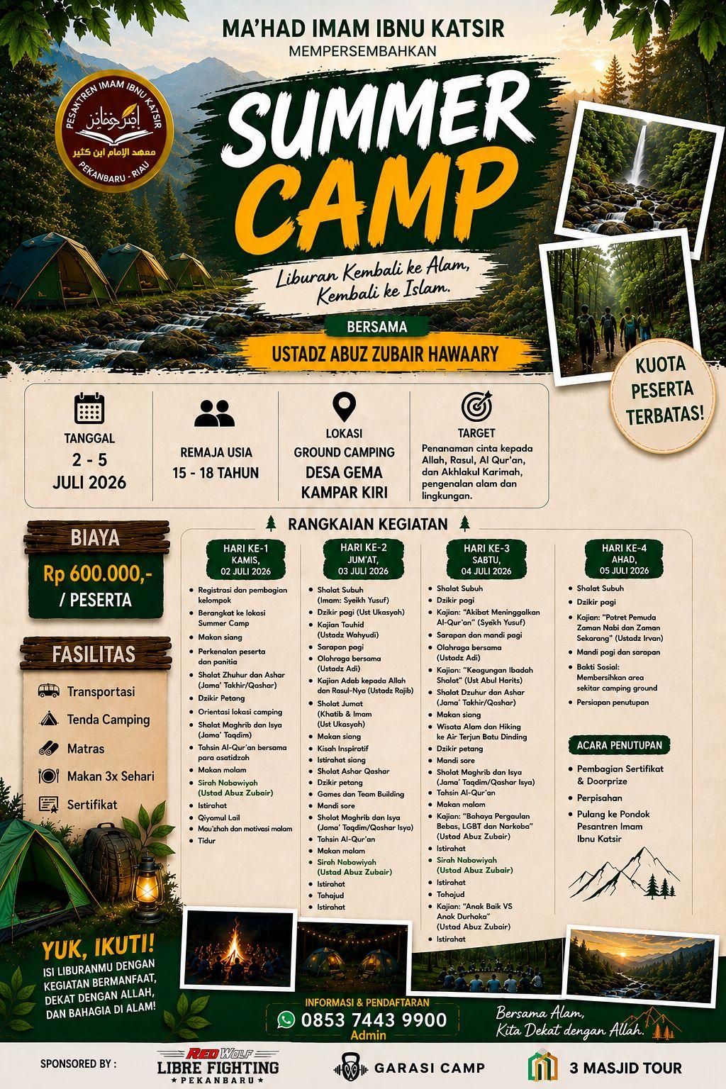SUMMER CAMP MA’HAD IBNU KATSIR